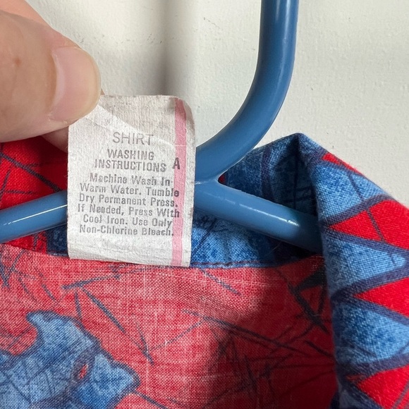 Vintage Dinosaur Colourful Button-Down T-Shirt Boys 4T - Picture 3 of 5